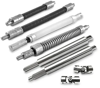 Transmissions flexibles et rigides