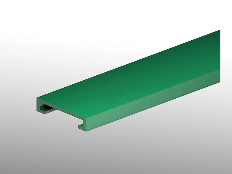 Type 364 - Profilé extrudé pour plat 30x3 mm en longueurs de 3 Mt.