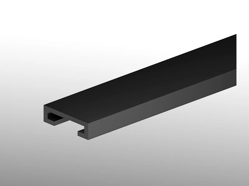 Type 365 - Profilé extrudé pour plat 40x6 mm en longueurs de 3 à 6 Mt.