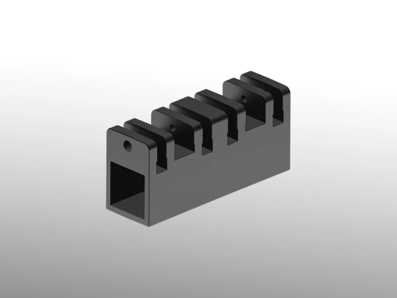 Type 495 - Entretoise pour retour de chaîne (version fermée, pour tube carré)
