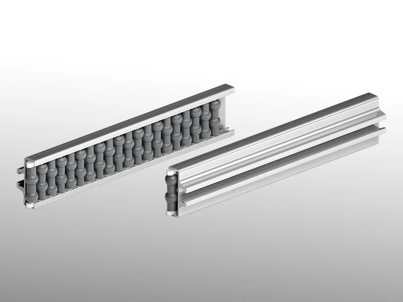 Type 306 - Guide latéral individuel pas des rouleaux 12 mm
