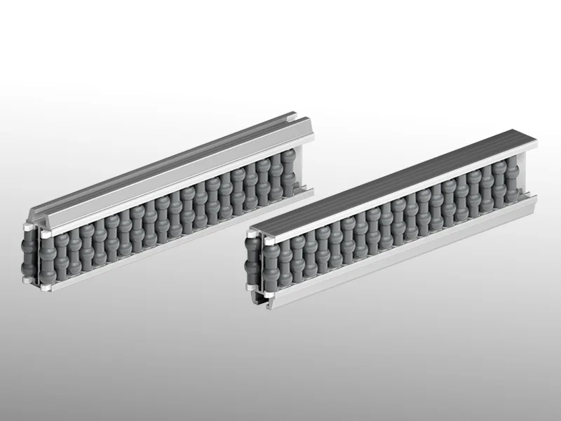 Type 308 - Guide central individuel pas des rouleaux 12 mm