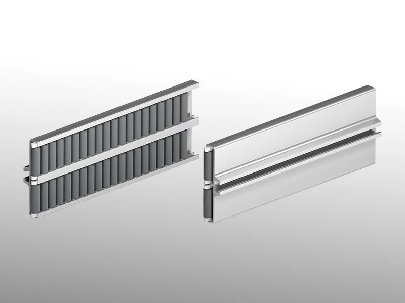 Type 326 - Guide latéral individuel pas des rouleaux 12 mm