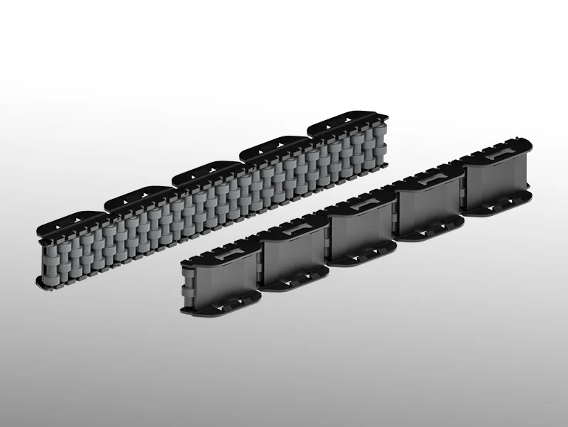 Type 344 - Guide latéral individuel, module de 375 mm