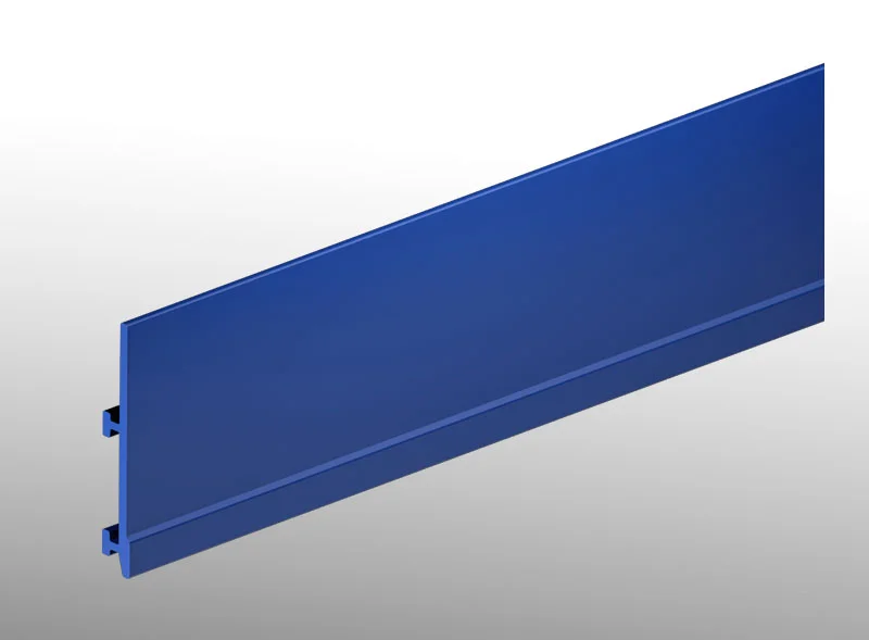 Type 425 - Profil guide produit noir ou bleu Ral 5005