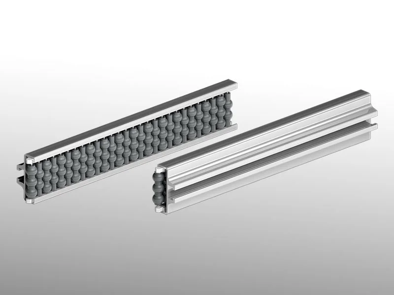 Type 468 - Guide latéral individuel pas des rouleaux 9.3 mm