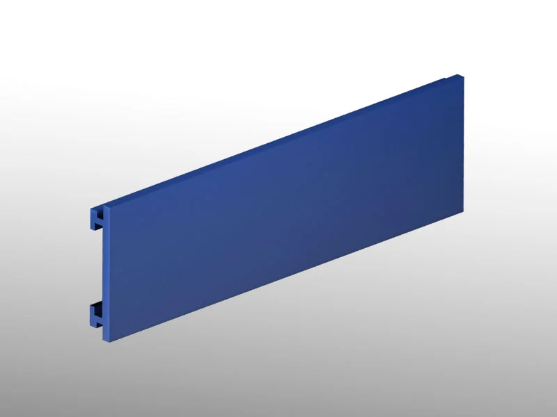 Type 534 - Profil guide produit noir ou bleu Ral 5005