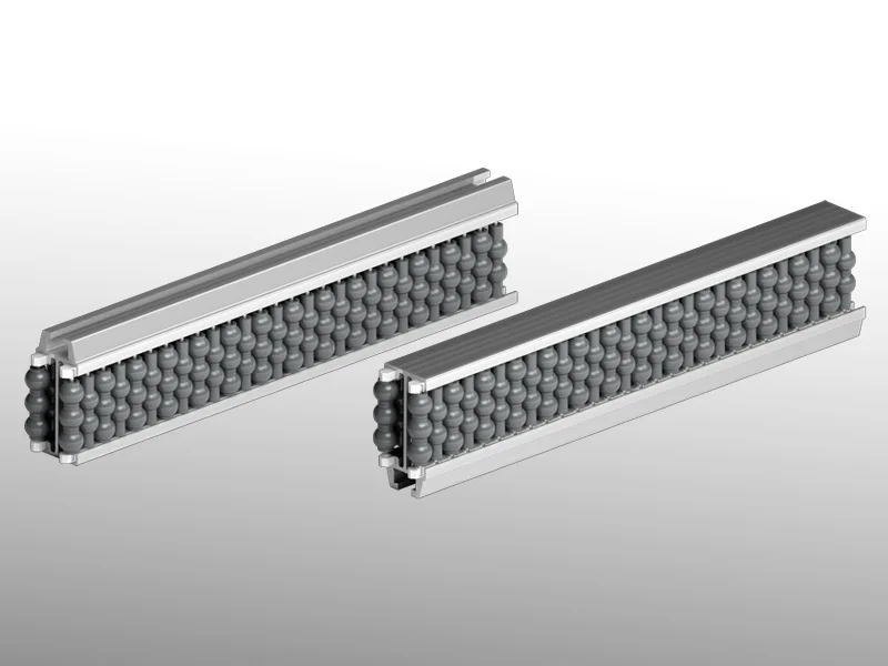 Type 475 - Guide central individuel pas des rouleaux 9.3 mm
