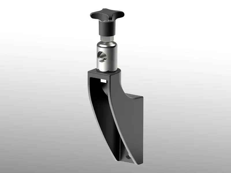 Type 218 - Supports pour guides tête réglable acier 235x85