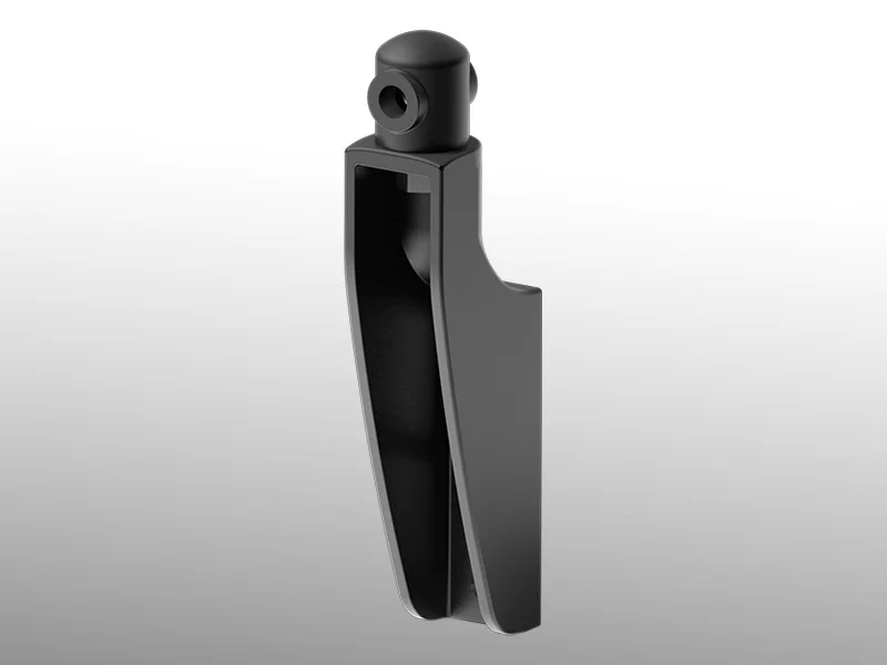 Type 491 - Supports pour guides renforcés tête réglable avec/sans positionnement 243.5x71
