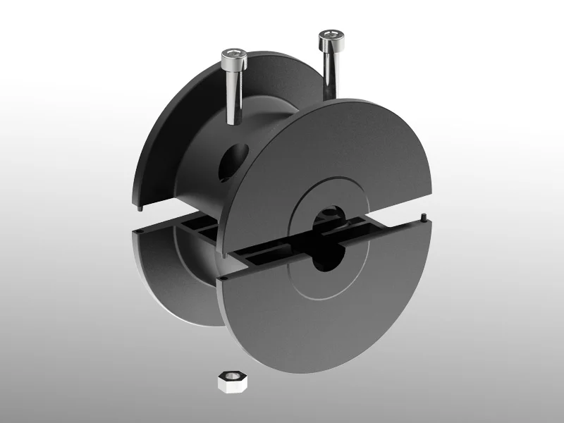 Type 310 - Tambour tendeur en deux moitiés 10 dents