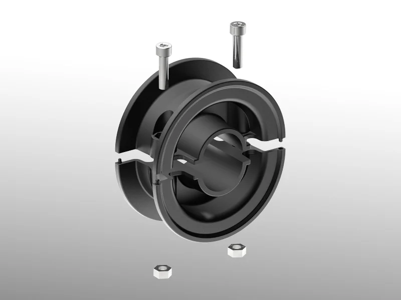 Type 311 - Tambour tendeur en deux moitiés 21 dents