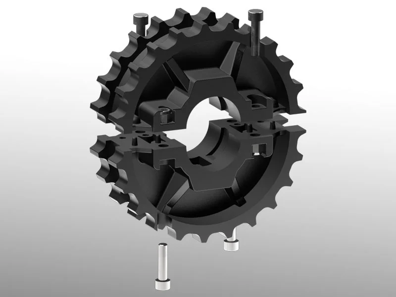 Type 565 - Roue de renvoi 23 dents ø140