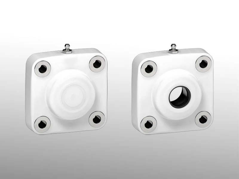 Photo : Type F - Palier auto-aligneur à bride carrée