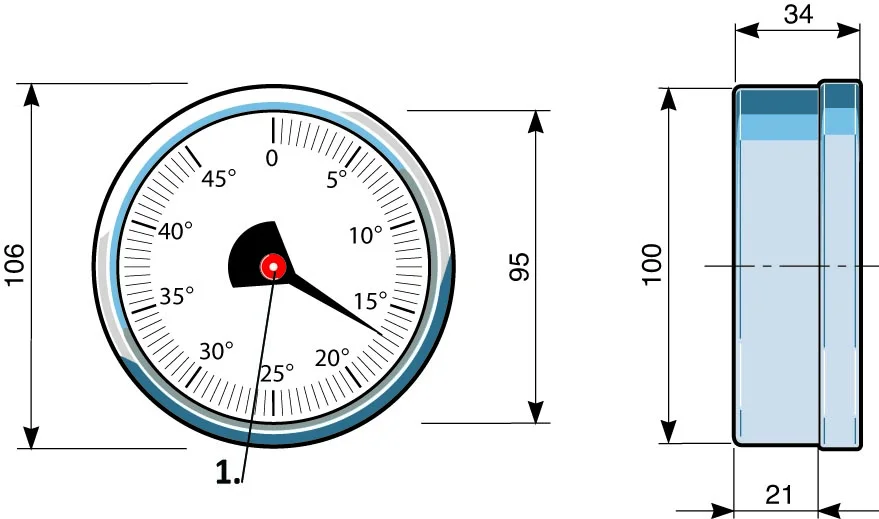 Schéma technique : I100-I100P Volants