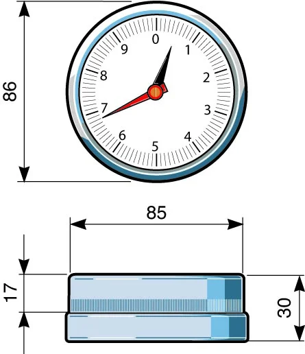 Schéma technique : I90-IN90-I90F-IN90F Volants