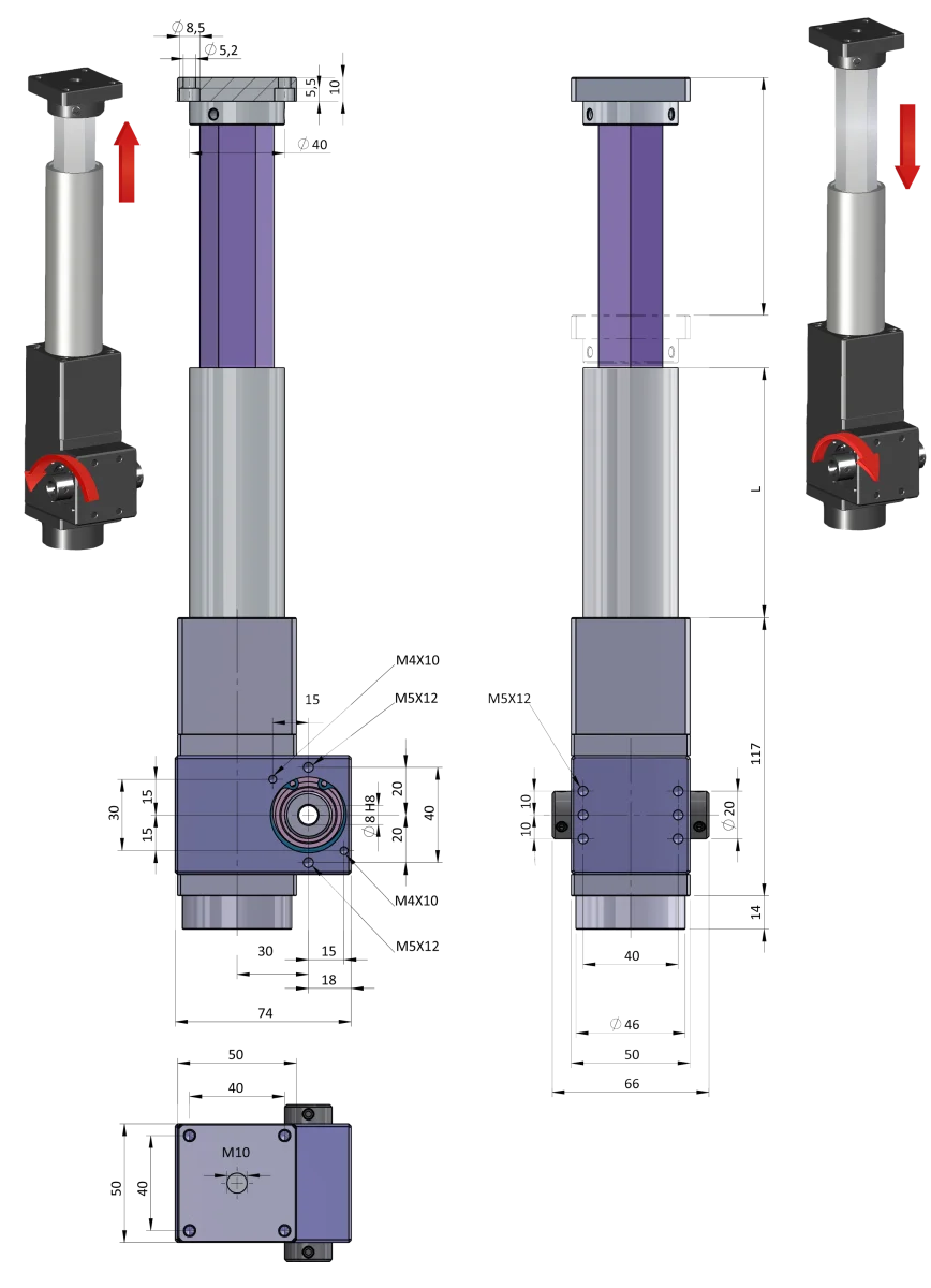 Schéma technique : MAR50G