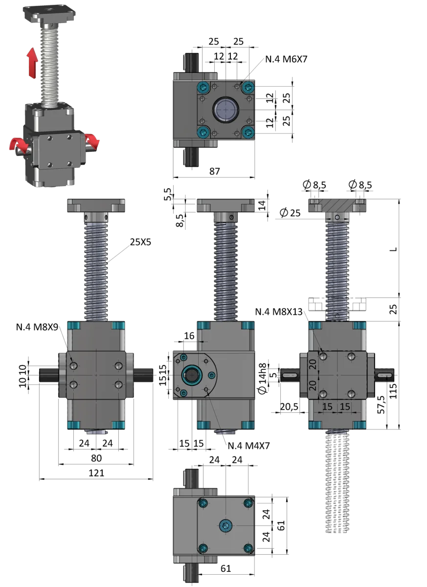 Schéma technique : MAR60