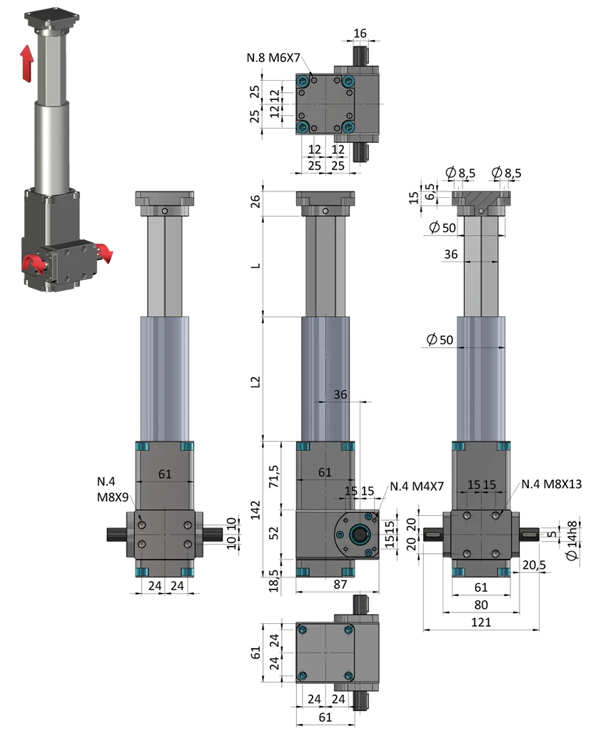 Schéma technique : MAR60G