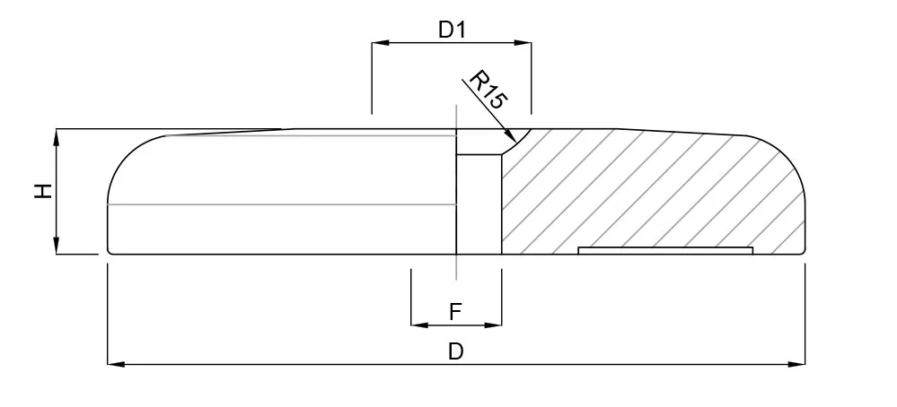 Schéma technique : Ø100 / Ø120 / Ø150